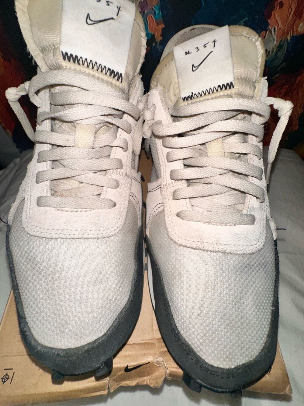 No.51 Nike Dbreak-Type N.354 Light Orewood Brown/Black-White Running Shoes